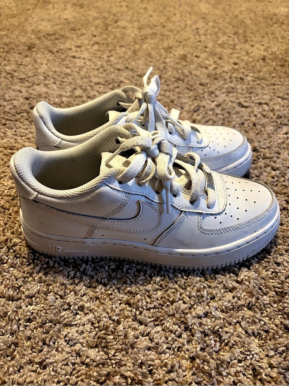 Nike Air Force 1 '07 Low Triple White Sneakers in White